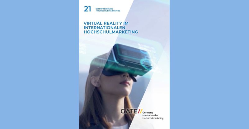 Teaserbild zur GATE-Germany-Publikation "Virtual Reality im internationalen Hochschulmarketing